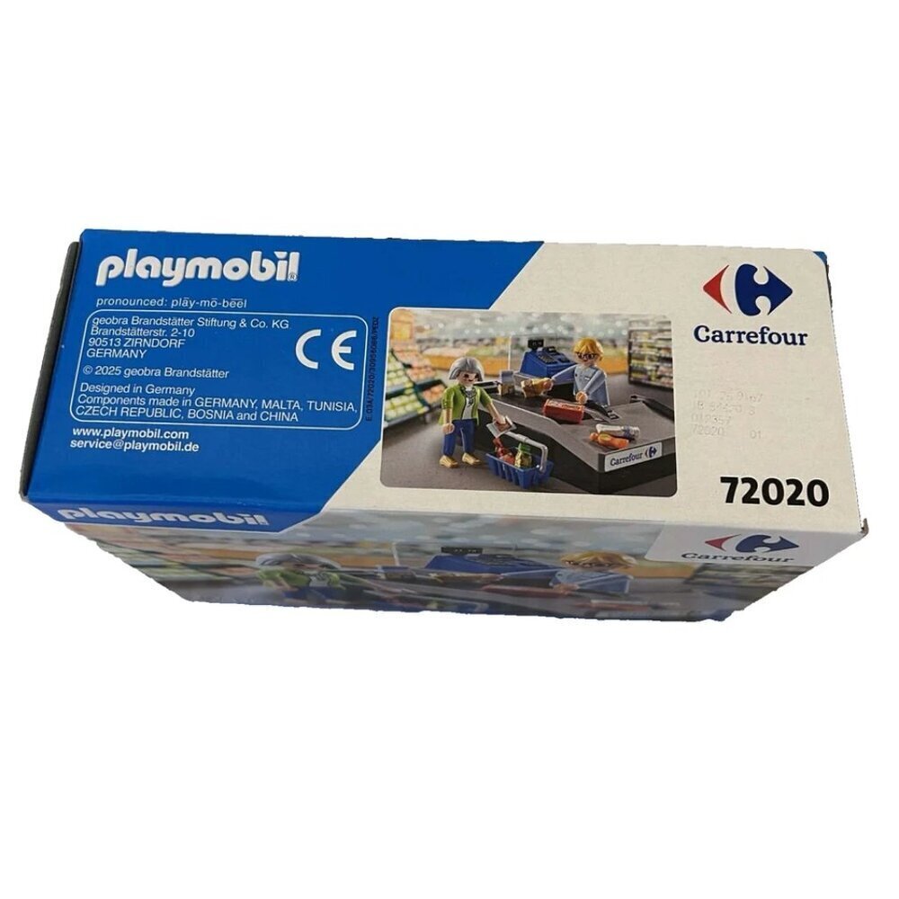 NEW Playmobil CARREFOUR Exclusive European Grocery Store Checkout Lane Set 72020 - Picture 2 of 5
